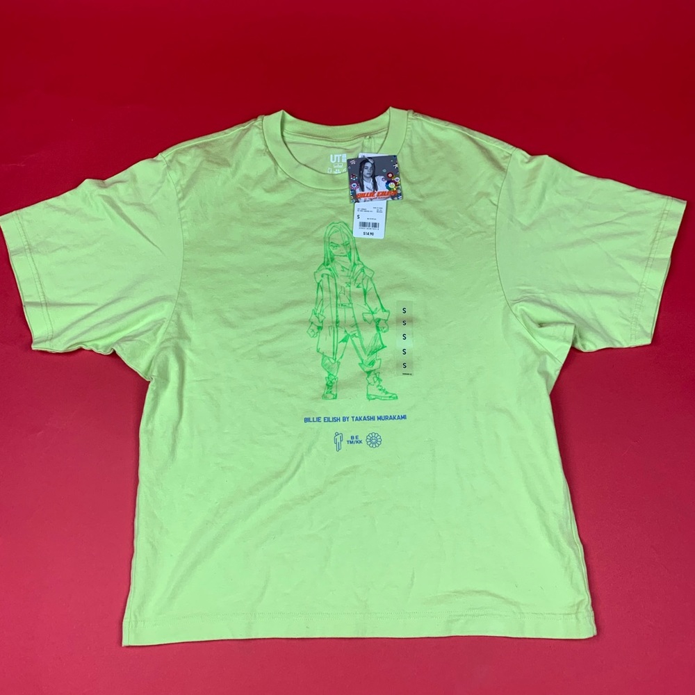 NWT Billie Eilish x Takashi Murakami Uniqlo tee